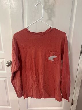 Comfort Colors Rosewood Long Sleeve Pocket Tee Alabama
